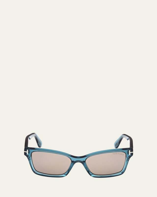 Mikel Acetate Square Sunglasses